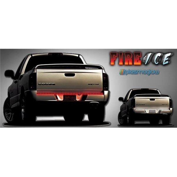 Plasmaglow PlasmaGlow 10755 Fire & Ice Flexible LED Tailgate Bar - 60in. - Cut to Length 10755